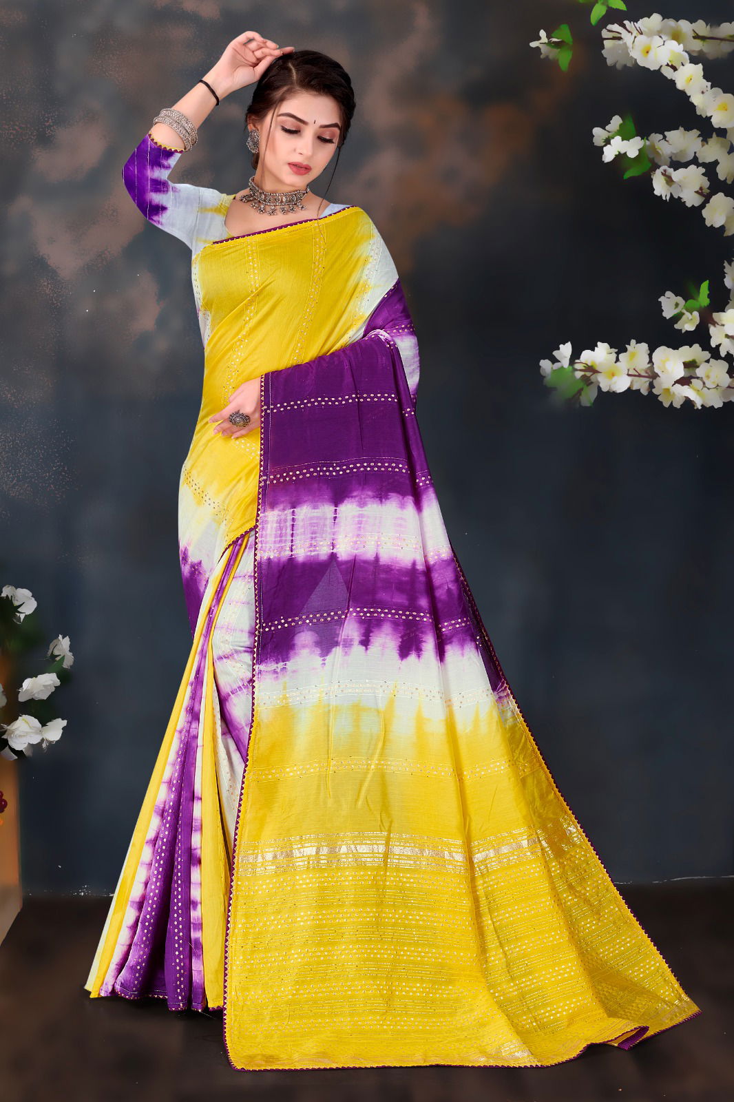 Prisha Soft Naylon Viscose Printed Designer Saree Catalog